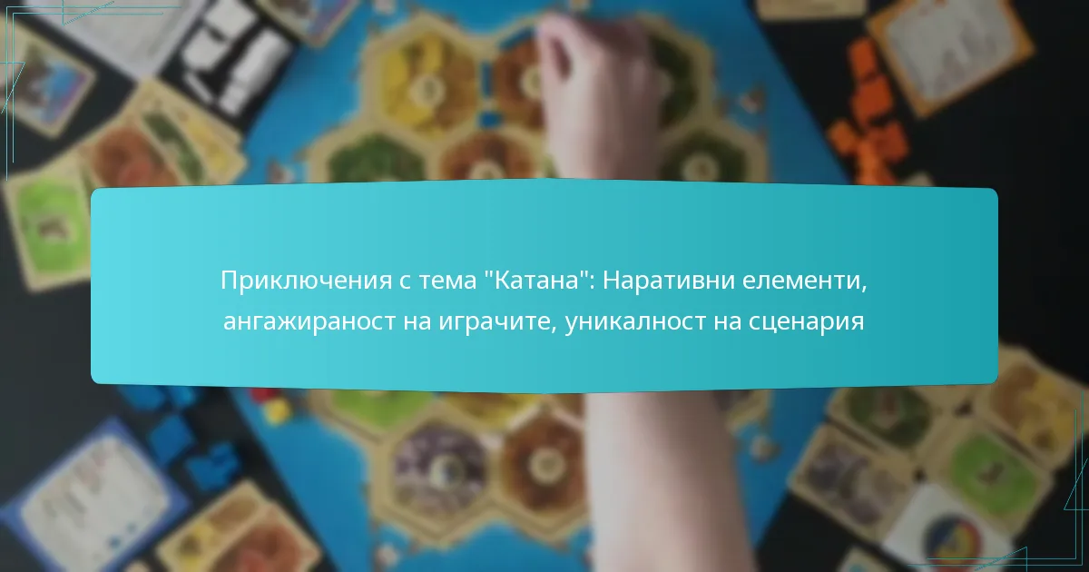 Приключения с тема “Катана”: Наративни елементи, ангажираност на играчите, уникалност на сценария